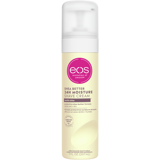 EOS Crème de rasage Shea Better, Vanilla Bliss 207 ml, 3,04 $/100ml