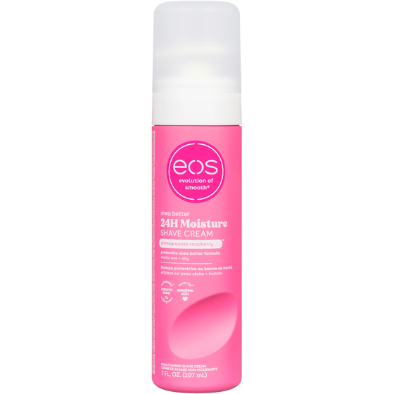 EOS Shea Better Shaving Cream, Pomegranate Raspberry 207 ml, $2.66/100ml