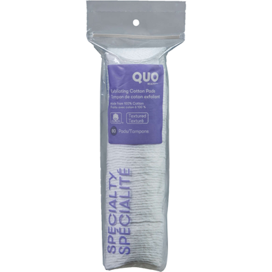 Quo Beauty Tampon de coton exfoliant 1 ea, 3,00 $/1ch