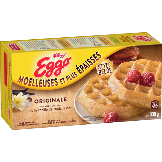 Eggo Moelleuses et plus épaisses gaufres originale