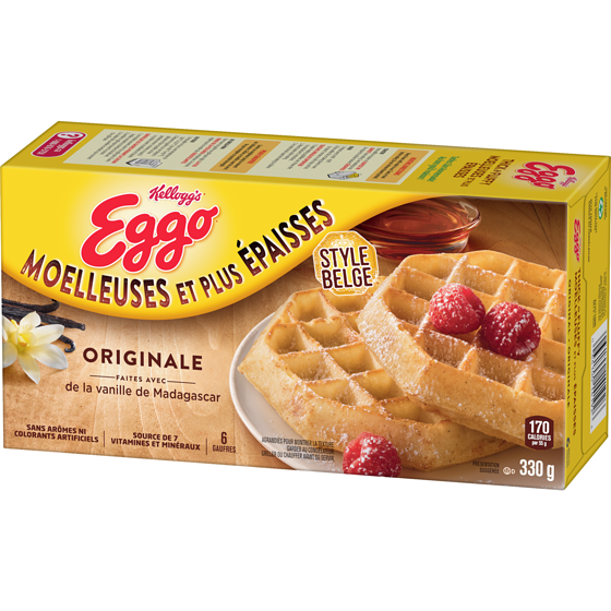 Eggo Moelleuses et plus épaisses gaufres originale