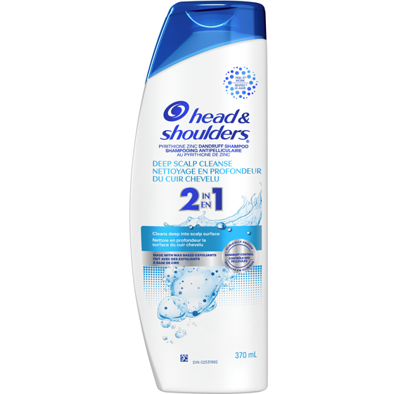 Head & Shoulders Deep Scalp Cleanse 2-in-1 Shampoo + Conditioner 370 ml, $2.29/100ml