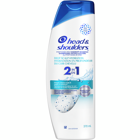 Head & Shoulders Deep Scalp Hydration 2-in-1 Shampoo + Conditioner 370 ml, $2.02/100ml