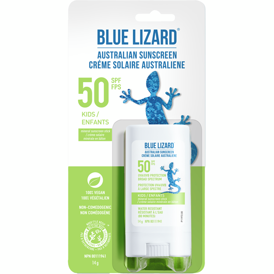 Blue Lizard Kids Sunscreen Stick, SPF 50 14 g, $128.50/100g
