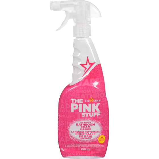 The Pink Stuff The pink stuff la mousse nettoyante pour salle de bain miraculeuse 750 ml, 1,13 $/100ml