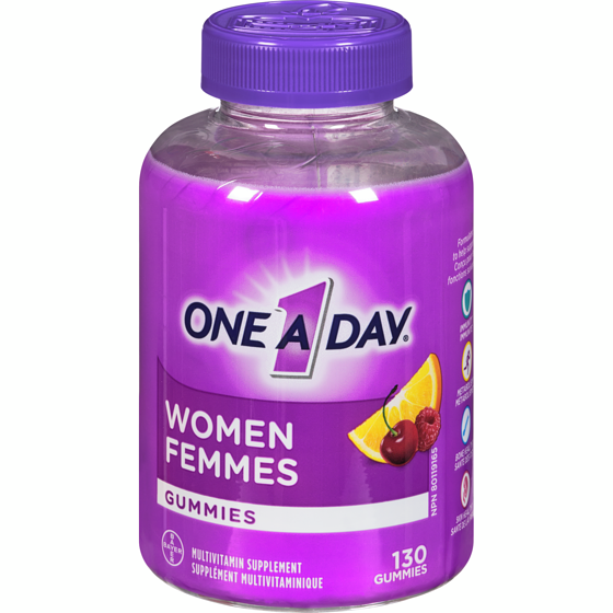 One A Day Women's Multivitamin Gummies 130 ea, $0.13/1ea