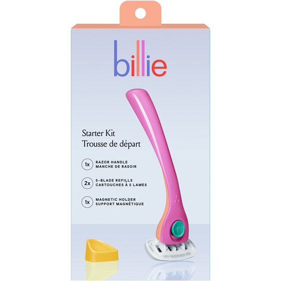 Billie Women’s Razor Starter Kit - Pink Pop 1 ea, $9.99/1ea