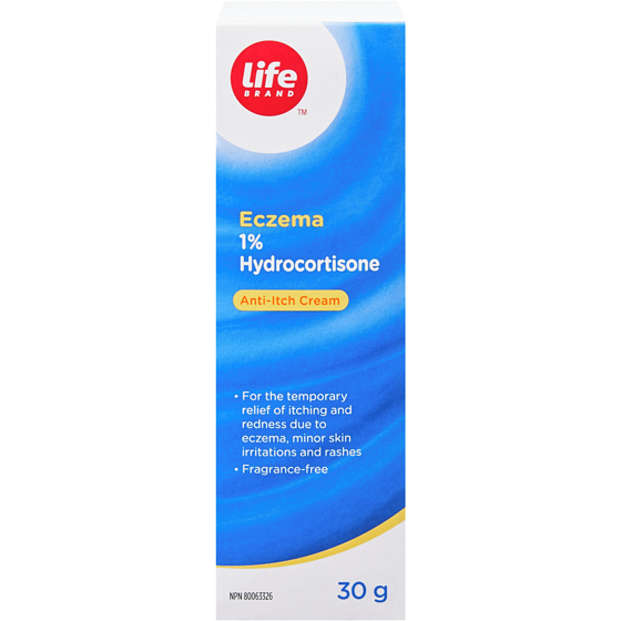 Life Brand Eczema Hydrocortisone 30 g, $36.63/100g
