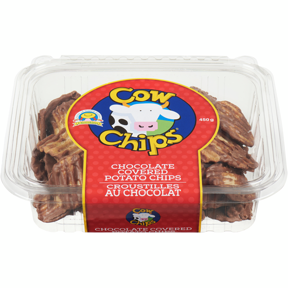 Cow Chips Cow Chips Chocolate Covered Potato Chips Large 465 g, $4.30/100g