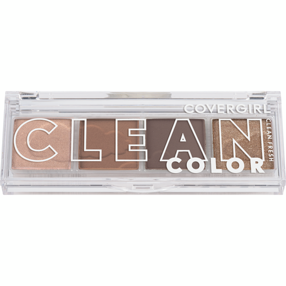 Cover Girl Clean Fresh Clean Colour Quad, Clean And Vegan Formula Without Talc, Mineral Oil, Paraben And Fragrance, Highly Pigmented Eyeshadow Golden Toffee - 262 4 g, $374.75/100g
