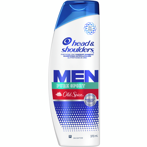Head & Shoulders Mens Dandruff Shampoo, Pure Sport 370 ml, $1.89/100ml