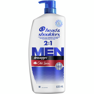 Head & Shoulders Swagger Anti-Dandruff 2-in-1 Shampoo + Conditioner 835 ml, $1.39/100ml