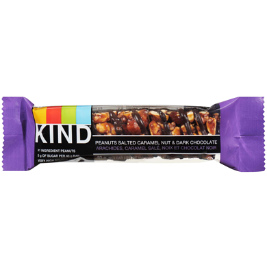Kind Peanuts Salted Caramel Nut & Dark Chocolate Bar - 40 g | Zehrs