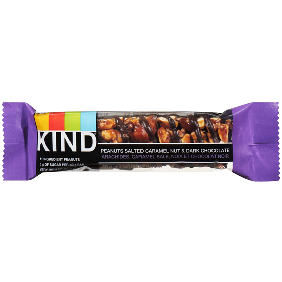 Kind Barres Arachides, caramel salé, noix et chocolat noir 12x40.0 g, 5,21 $/100g
