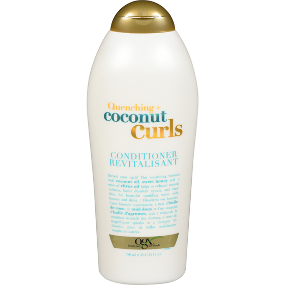 Ogx Quenching Conditioner, Coconut Curls 750 ml, $2.40/100ml
