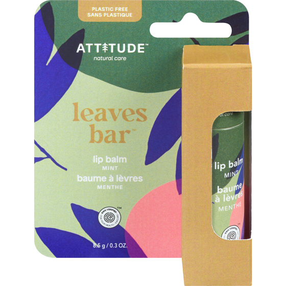 Attitude Leaves bar baume à lèvres menthe 8.5 g, 70,47 $/100g