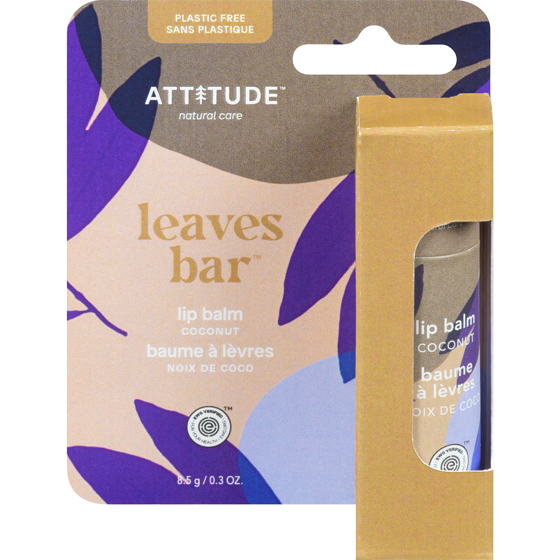Attitude Leaves bar baume à lèvres noix de coco 8.5 g, 70,47 $/100g