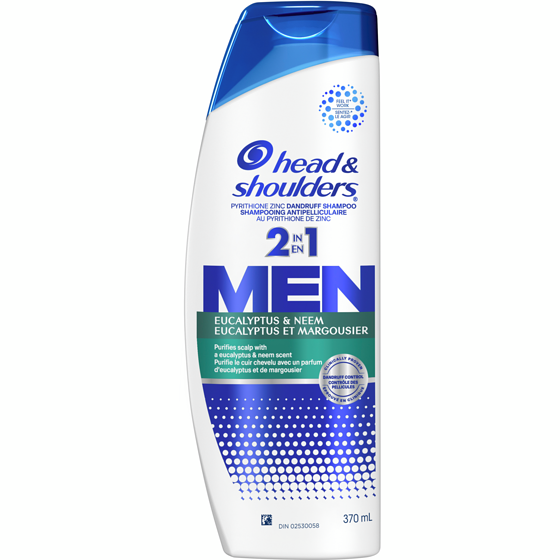 Head & Shoulders Eucalyptus & Neem 2-in-1 Shampoo + Conditioner 370 ml, $2.16/100ml