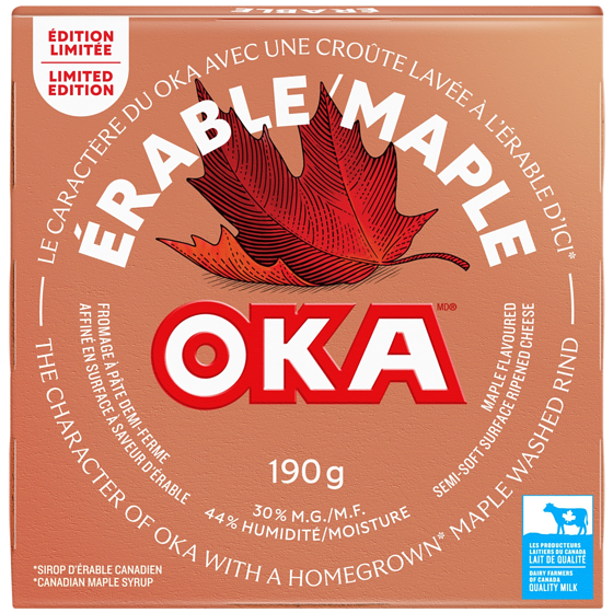 Oka Maple Flavoured Cheese 190 g, $5.78/100g