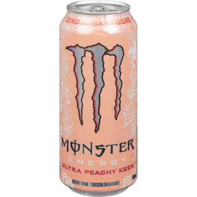 Monster Energy Ultra Peachy Keen 473 ml, 0,53 $/100ml
