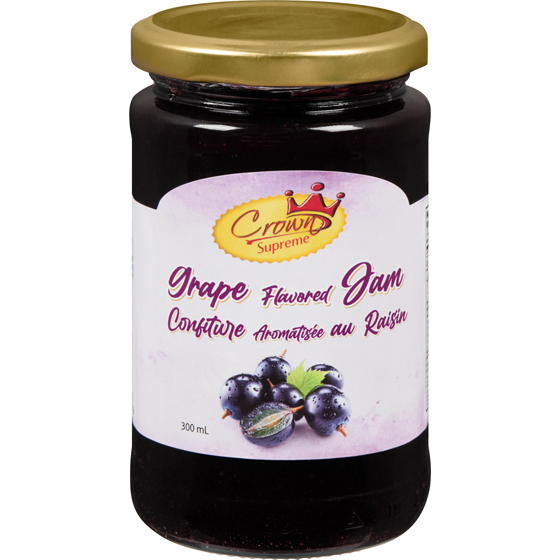 Crown Grape Flavored Jam 340 g, $1.76/100g
