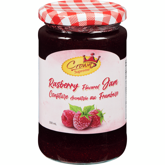 Crown Rasberry Flavored Jam 340 g, $1.76/100g