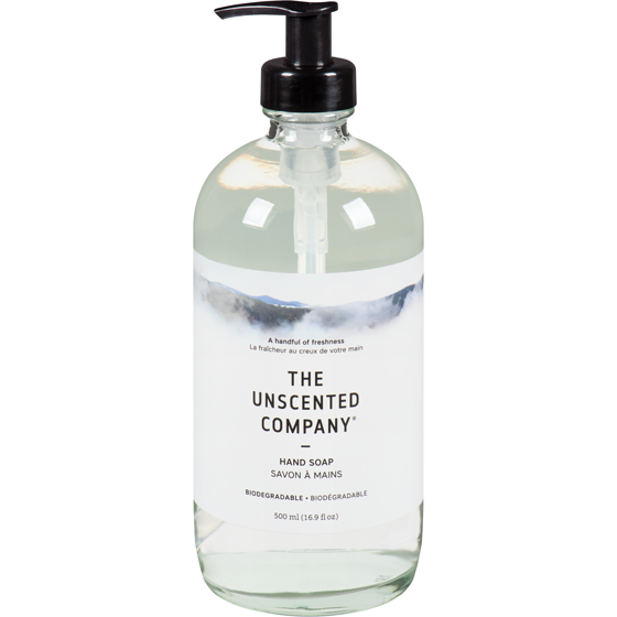 The Unscented Company Hand Soap 500 ml, $2.20/100ml
