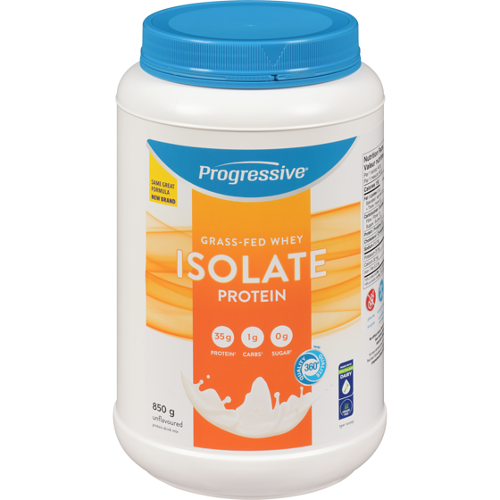 Progressive Isolate Protein Drink Mix Unflavoured 850 g, $8.12/100g