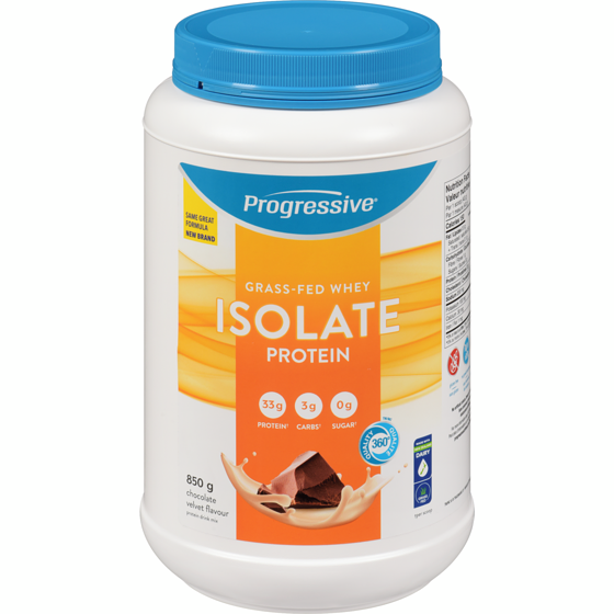 Progressive Isolate Protein Drink Mix Chocolate Velvet Flavour 850 g, $7.06/100g