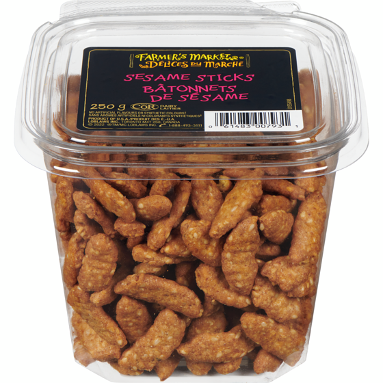 Farmer's Market Sesame Sticks 250 g, $3.20/100g