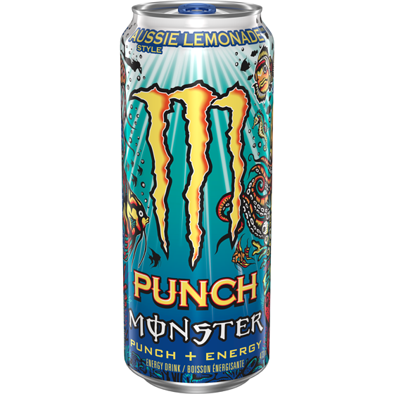 Monster Energy Punch Aussie Style Lemonade 473 ml, 0,91 $/100ml