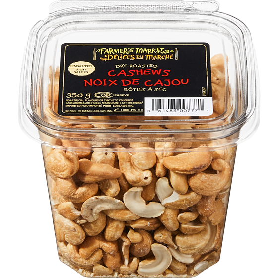 Farmer's Market Cashew 350 g, $3.71/100g