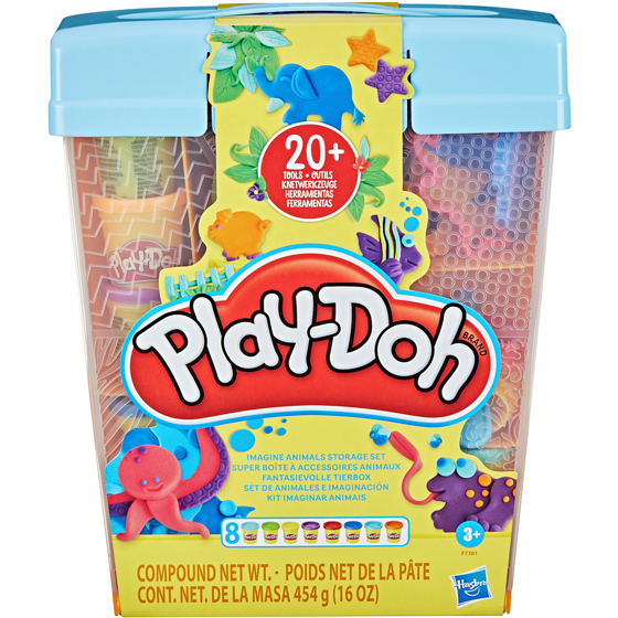 Hasbro Play-Doh Imagine Animals Storage Set, Kids Toys 1 ea, $34.00/1ea