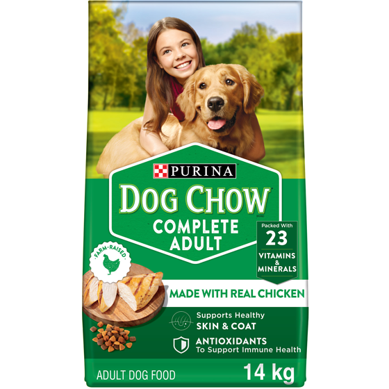 Purina Dog Chow Complete Chicken, Dry Dog Food 14 kg, $0.27/100g