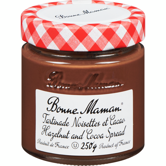 Bonne Maman Tartinade noisettes et cacao 250 g, 2,80 $/100g