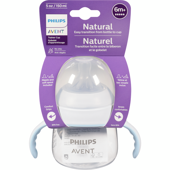 Philips Gobelet d'apprentissage naturel 150 ml 6m+ 1 ea, 6,32 $/1ch