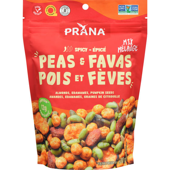Prana Peas & Favas Mix, Spicy 400 g, $2.00/100g