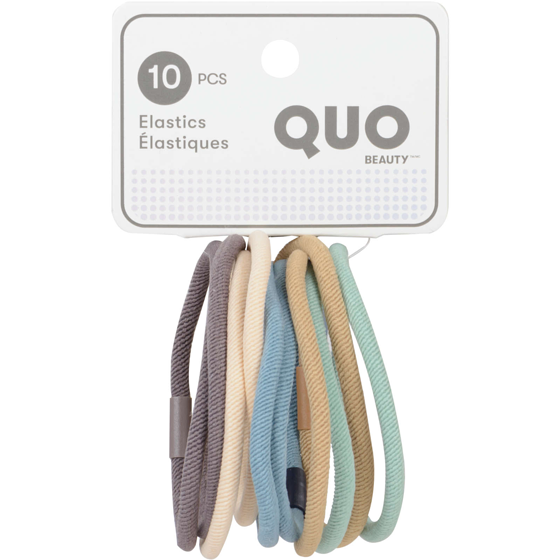 Quo Beauty 10 Pack Elastics With Notch 10 ea, $0.46/1ea