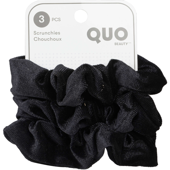 Quo Beauty Large Velvet Scrunchies 1 ea, $7.99/1ea