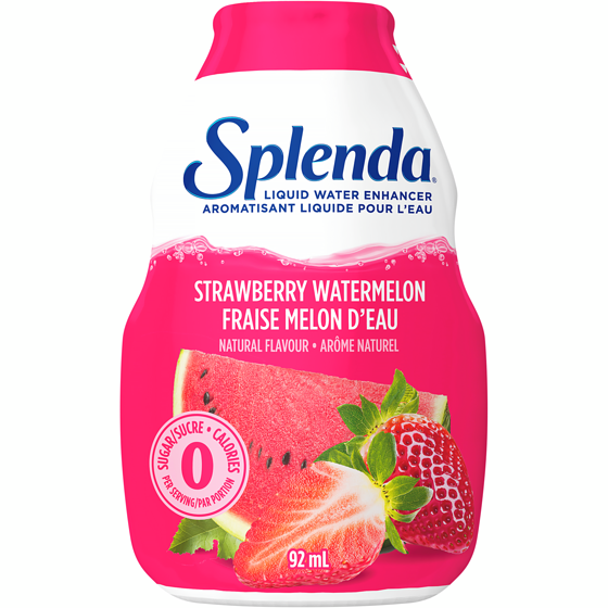 Splenda Fraise Melon D'Eau Aromatisant liquide Pour L'Eau 92 ml, 6,29 $/100ml