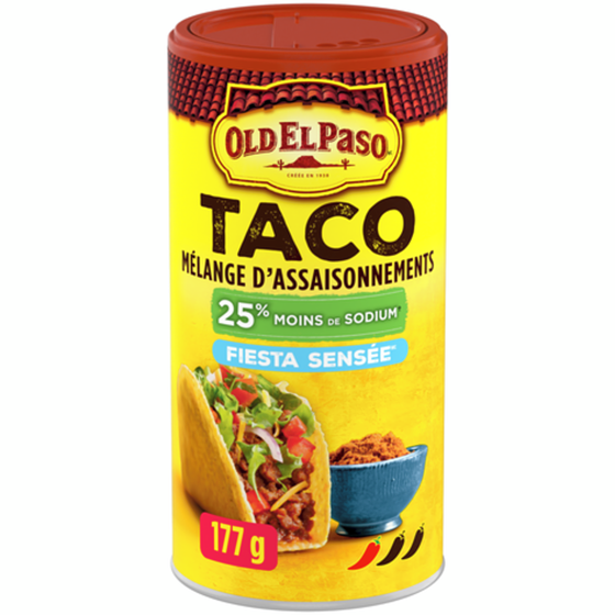 Old El Paso Assaisonnement pour tacos, aromatisé Smart Fiesta 177 g, 3,67 $/100g