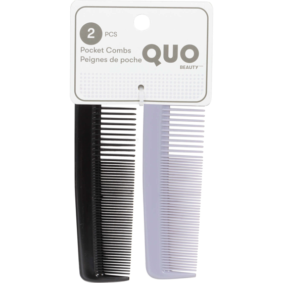 Quo Beauty Rubber Pocket Combs 1 ea, $3.83/1ea