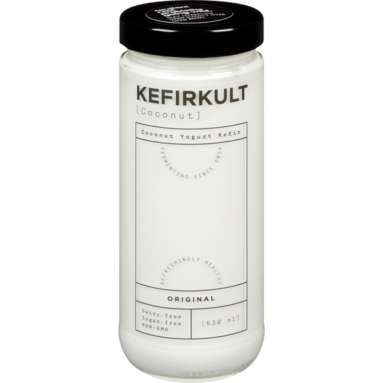 Kefirkult Coconut yogurt kefir original 630 ml, 30,14 $/100ml