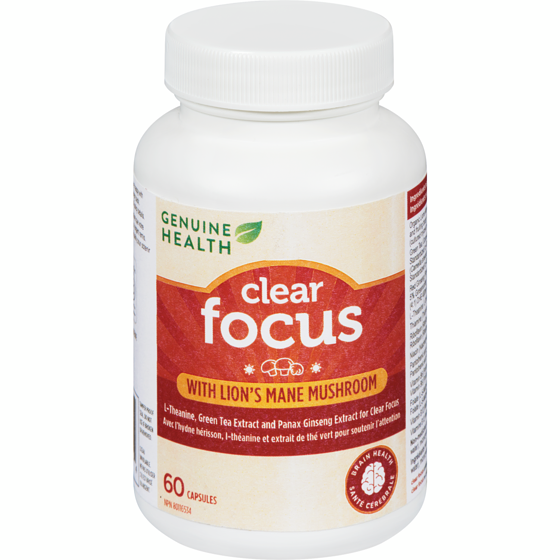 Genuine Health Clear focus 60 ea, 0,53 $/1ch