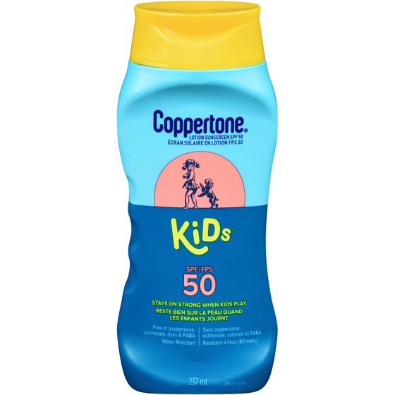 Coppertone Kids FPS 50 Ecran solaire en lotion 237 ml, 7,80 $/100ml
