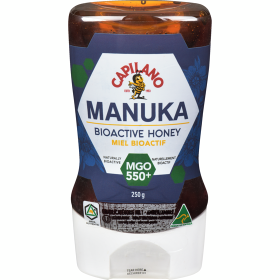 Capilano Miel bioactif manuka mgo 550+ 250 g, 13,60 $/100g