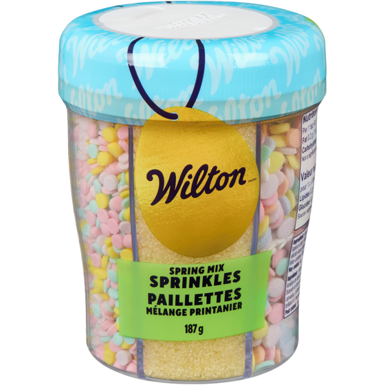Wilton Spring sprinkles mélange de paillettes de printemps 187 g, 3,74 $/100g