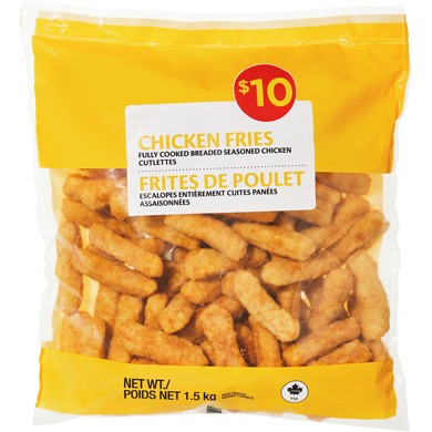 null Chicken Fries 1.5 kg, $0.67/100g