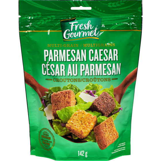 Fresh Gourmet Premium Croutons Parmesan Caesar 142 g, $2.81/100g