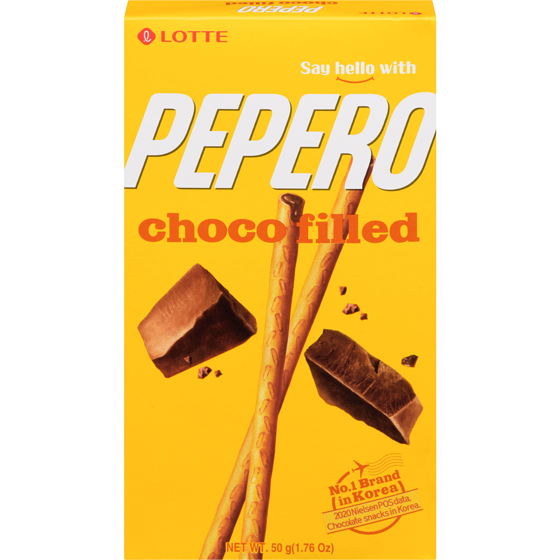 Lotte Pepero- Cookies Filled With Chocolate 50 g, $2.98/100g